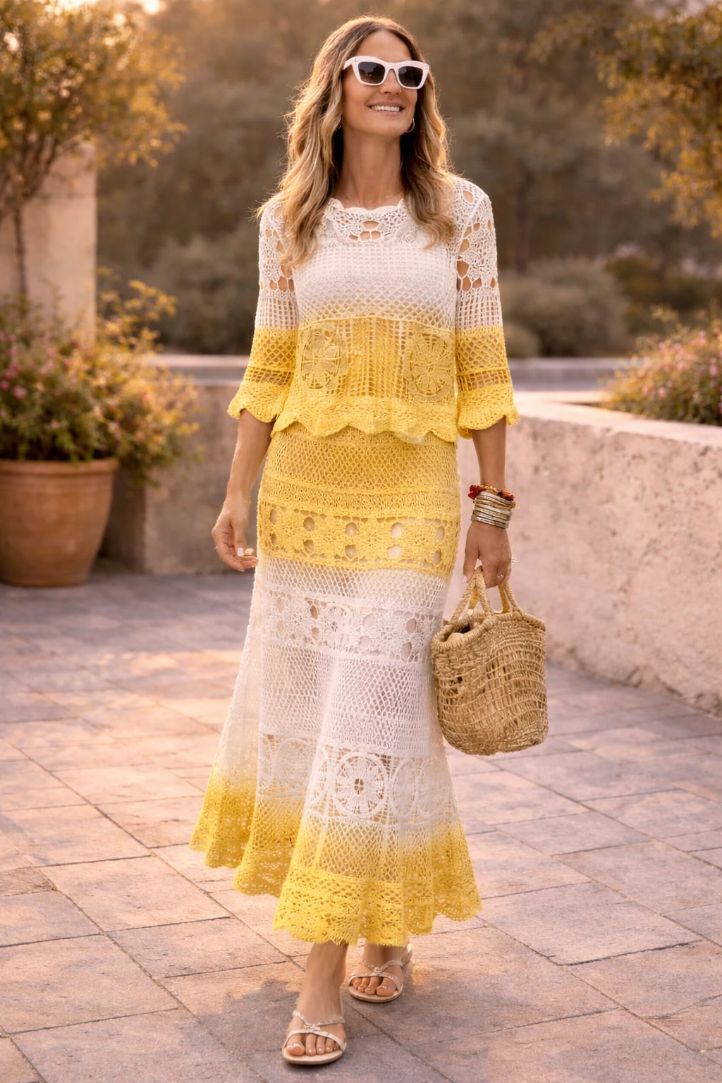 AP1418-Pastel Wave Crochet Set