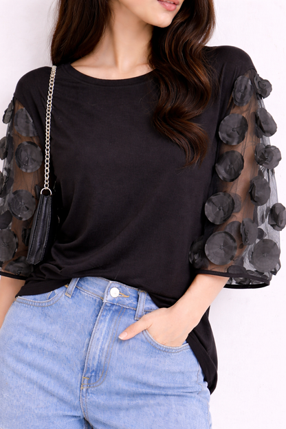 Petal Luxe Statement Top