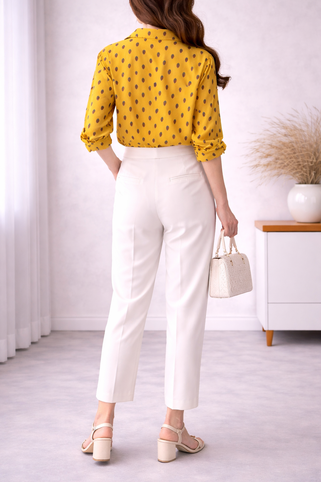 Golden Muse Printed Shirt