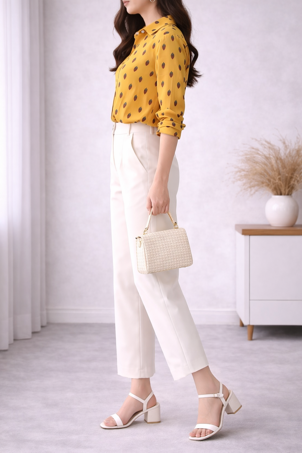 Golden Muse Printed Shirt