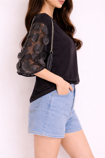 Petal Luxe Statement Top