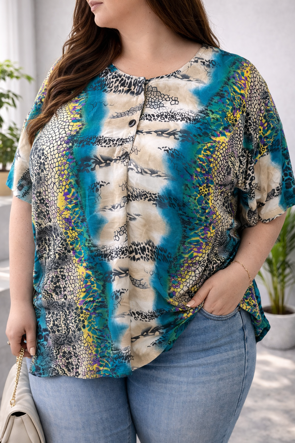 Aqua Wild Fusion Top
