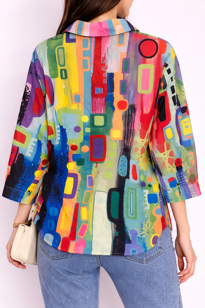 Color Pop Abstract Shirt