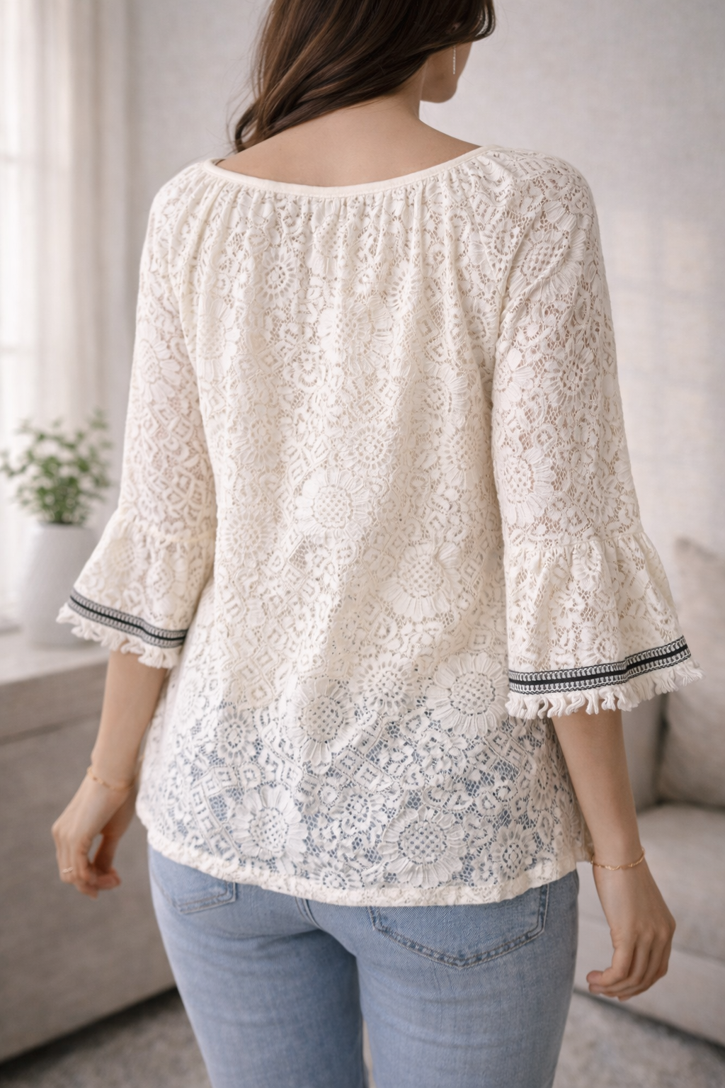 Boho Lace Charm Top