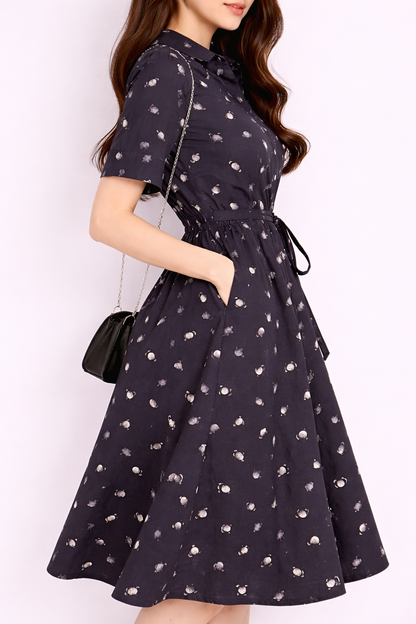 Midnight Muse Wrap Dress
