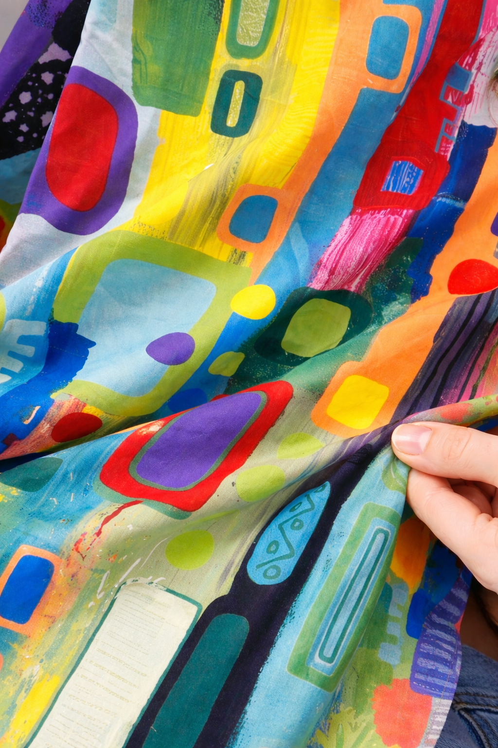 Color Pop Abstract Shirt