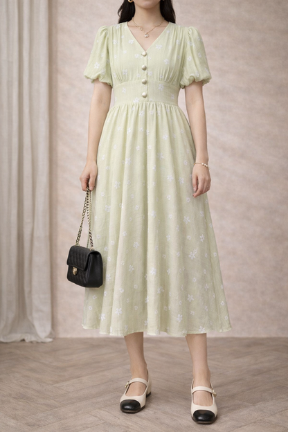 Sage Breeze Dress
