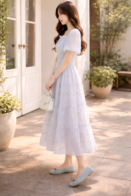 Daisy Whisper Midi Dress