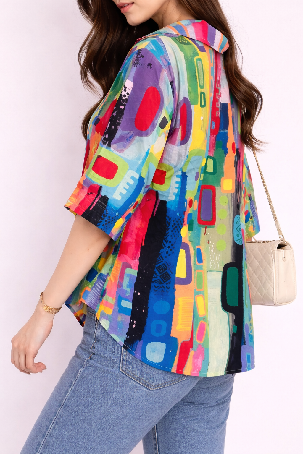 Color Pop Abstract Shirt