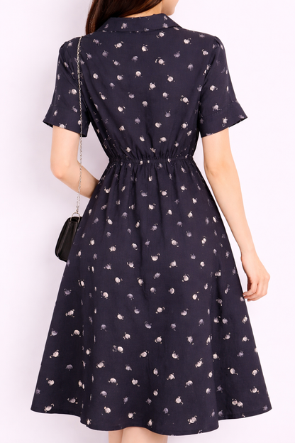 Midnight Muse Wrap Dress