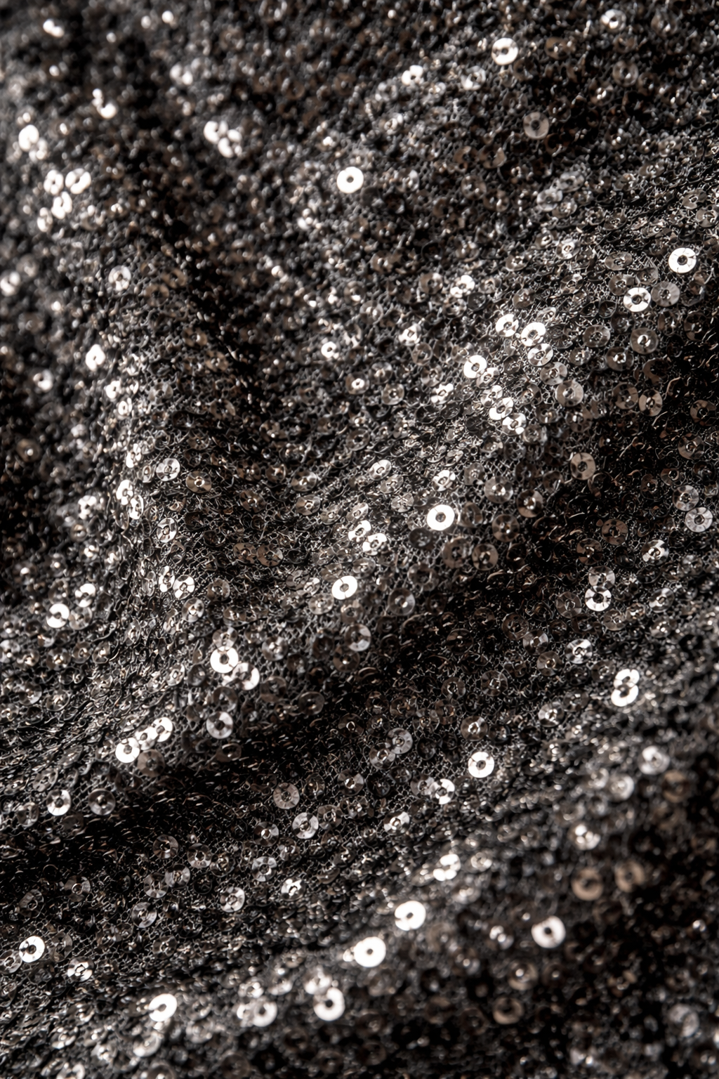 Black Diamond Sequin Top