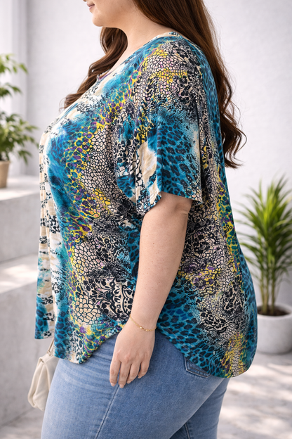 Aqua Wild Fusion Top